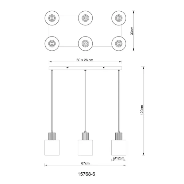 ALEIDIS 15768-6 VISILICA GLOBO LIGHTING - Image 5