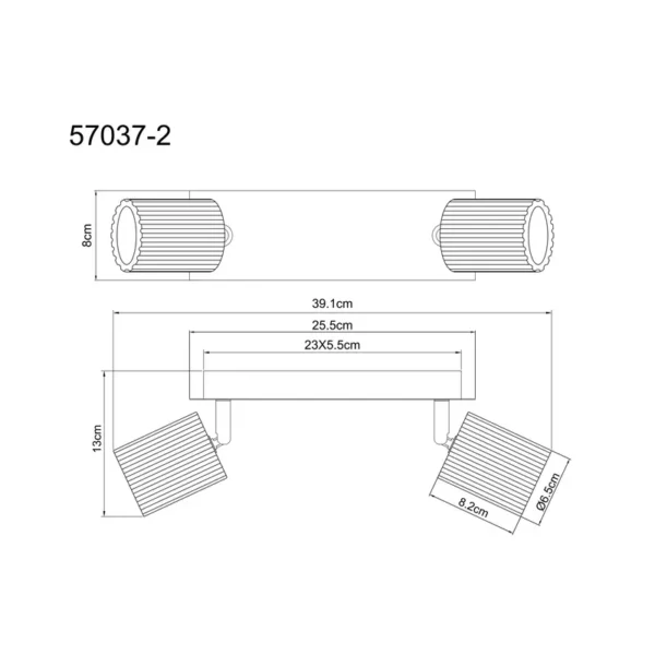 WENZEL 57037-2 SPOT LAMPA GLOBO LIGHTING - Image 6