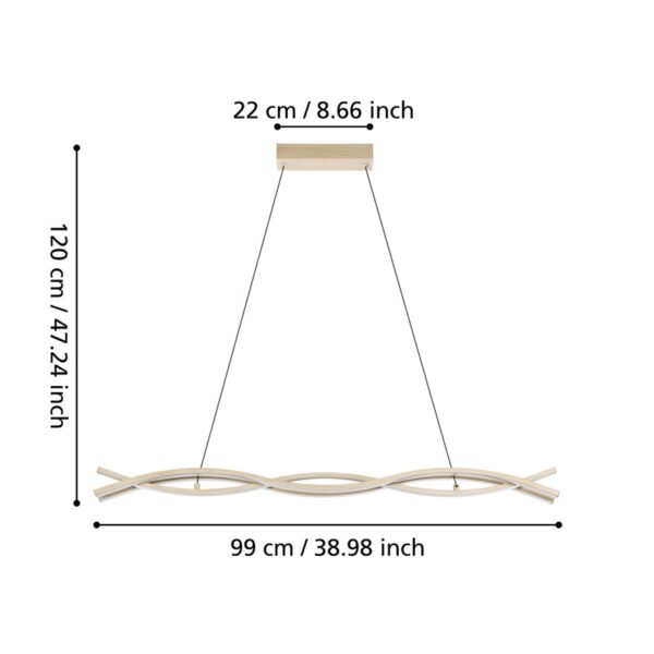 LASANA 4 901106 LED VISILICA EGLO - Image 4