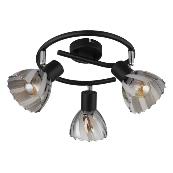 ZACHERY 54315S-3 SPOT LAMPA GLOBO LIGHTING - Image 3