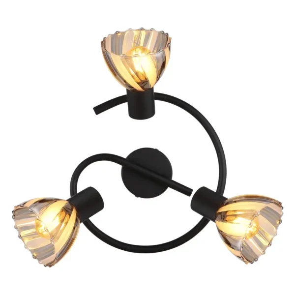 ZACHERY 54315S-3 SPOT LAMPA GLOBO LIGHTING - Image 4