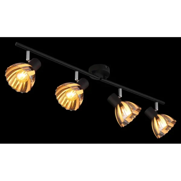 ZACHERY 54315S-4 SPOT LAMPA GLOBO LIGHTING - Image 3