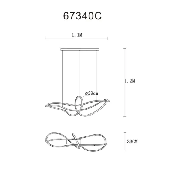 IDUNA 67340C LED VISLICA GLOBO LIGHTING - Image 11