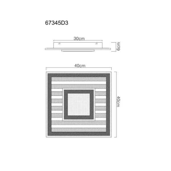 WOODY 67345D3 LED PLAFONSKA LAMPA GLOBO LIGHTING - Image 12