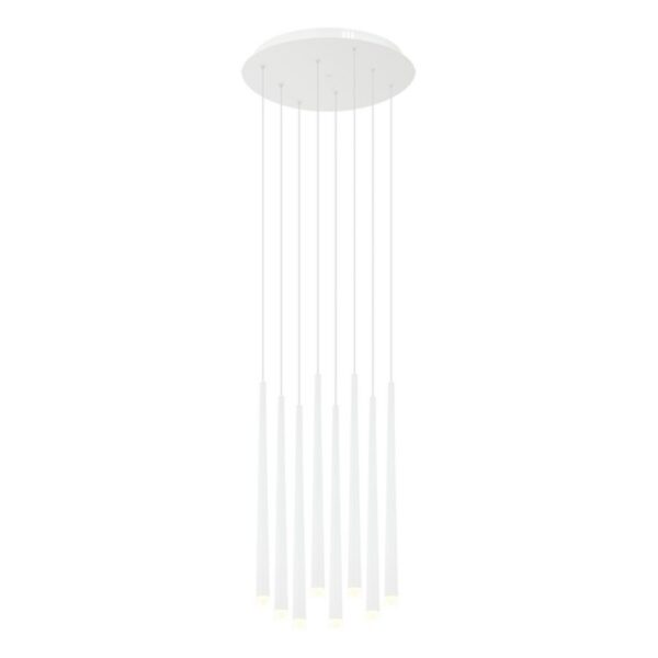 LED LUSTER F2605-8L WH FORMA