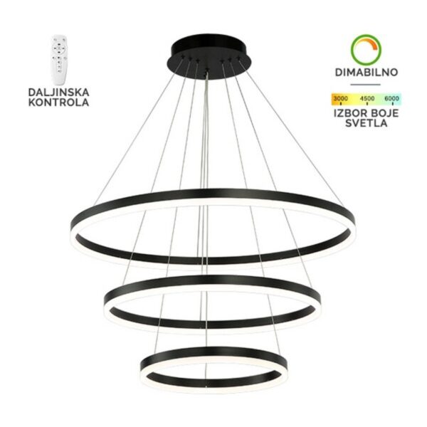 LED VISILICA F2047-130V BK FORMA