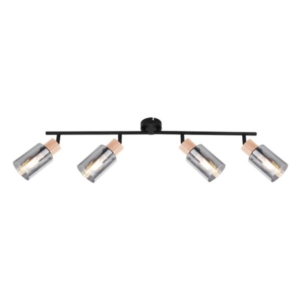 SPOT LAMPA FE705-4 BK+WD FORMA