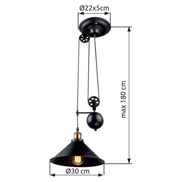 VISECA LAMPA LENIUS 15053 GLOBO LIGHTING - Image 4