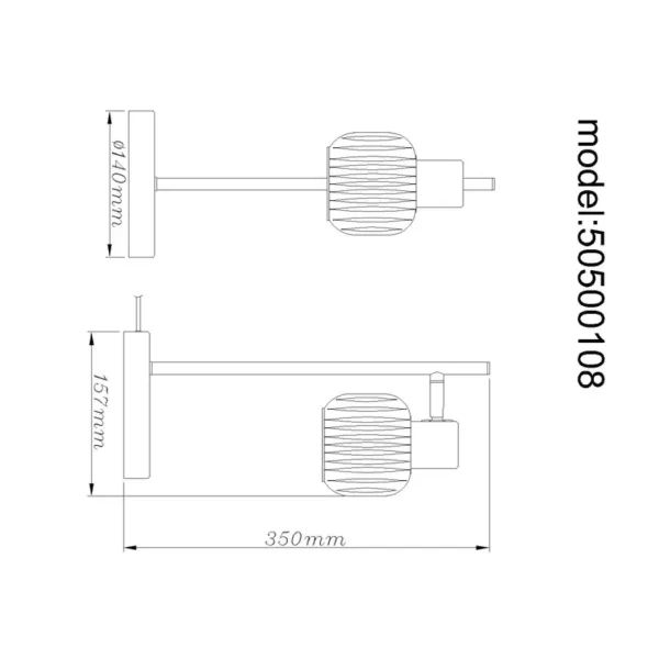 STONA LAMPA TOM 50500108 GLOBO LIGHTING - Image 5