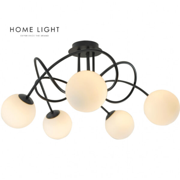 TALIA 76 LUSTER 5*E14 CRNA HOME LIGHT