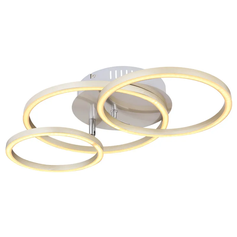 67233-30N_a KENDY LED PLAFONJERA NIKL 40W 67233-40N GLOBO LIGHTING - Slika 1