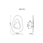 DORSEY 78411W LED ZIDNA LAMPA GLOBO LIGHTING - Slika 6