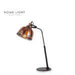 LUNA 219 STONA LAMPA 1*E27 CRNA/BAKAR LUME