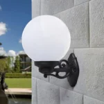 BISSO/G250 CRNA ZIDNA LAMPA GORE/DOLE IP55 1xE27 FUMAGALLI