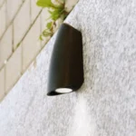 MAMETE CCT CRNA ZIDNA OKRUGLA LAMPA 1xG9 LED FUMAGALLI