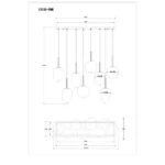 BLACKY I 15345-8MM VISILICA GLOBO LIGHTING - Slika 6