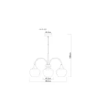 VISILICA MAXY 15548-3H1 GLOBO LIGHTING - Slika 5