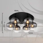 MAXY 15548-6D PLAFONSKA LAMPA GLOBO LIGHTING - Slika 6