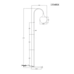 PODNA LAMPA MAXY 15548SK GLOBO LIGHTING - Slika 7