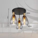 FANNI 15563-3D PLAFONSKA LAMPA GLOBO LIGHTING - Slika 5