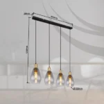 FANNI 15563-4H VISILICA GLOBO LIGHTING - Slika 6