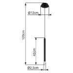 BLAKE 15629-1 VISILICA GLOBO LIGHTING - Slika 8