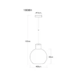 MOITAS 15656H VISILICA GLOBO LIGHTING - Slika 6