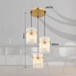 GORLEY 15698-3HRM VISILICA GLOBO LIGHTING - Slika 5