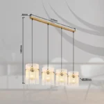 GORLEY 15698-4HM VISILICA GLOBO LIGHTING - Slika 9