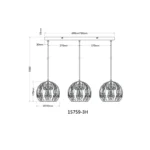 MIKA 15759-3H SPOT LAMPA GLOBO LIGHTING - Slika 7