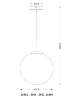 VISILICA VARUS 15856 GLOBO LIGHTING - Slika 5