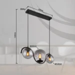 PORRY VISILICA 15869-3H GLOBO LIGHTING - Slika 6
