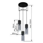 VISILICA ANNIKA 21000-3HB GLOBO - Slika 6