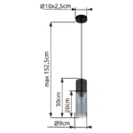 VISILICA ANNIKA 21000HB GLOBO LIGHTING - Slika 7