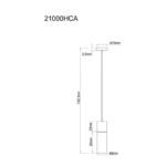 VISILICA ANNIKA 21000HCA GLOBO - Slika 6