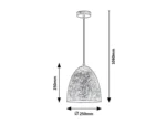 VISILICA SHANE 2560 RABALUX - Slika 4