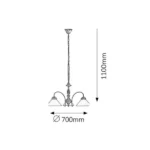 MARIAN LUSTER 2703 RABALUX - Slika 2