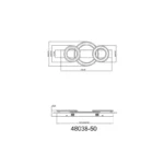 JAYDEN 48038-50 LED PLAFONSKA LAMPA GLOBO LIGHTING - Slika 6
