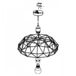 CARLTON 2 VISILICA 49488 EGLO - Slika 5