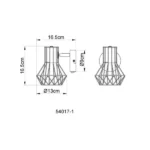 PRISKA 54017-1 SPOT LAMPA GLOBO LIGHTING - Slika 11