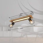 PRISKA 54017D1 PLAFONSKA LAMPA GLOBO LIGHTING - Slika 13