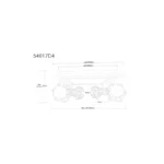 PRISKA 54017D4 PLAFONSKA LAMPA GLOBO LIGHTING - Slika 11