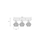 VALLI 54043-3 SPOT LAMPA GLOBO LIGHTING - Slika 8