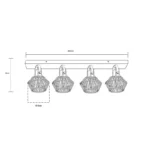 VALLI 54043-4 SPOT LAMPA GLOBO LIGHTING - Slika 6