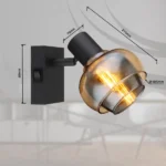 TOKKI SPOT LAMPA 54309-1B GLOBO LIGHTING - Slika 6