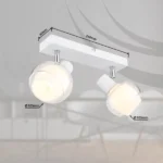 TOKKI SPOT LAMPA 54309-2W GLOBO LIGHTING - Slika 9