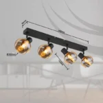 TOKKI SPOT LAMPA 54309-4B GLOBO LIGHTING - Slika 8