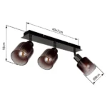 SATELLA 54313-3 SPOT LAMPA GLOBO LIGHTING - Slika 8