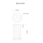 RIHA 56133-12D1 VISILICA GLOBO LIGHTING - Slika 4