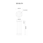 RIHA 56140-7H VISILICA GLOBO LIGHTING - Slika 4